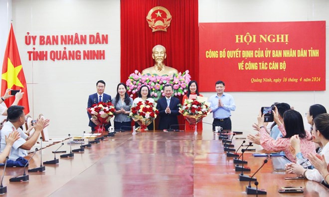 Quảng Ninh bổ nhiệm một loạt cán bộ cấp sở