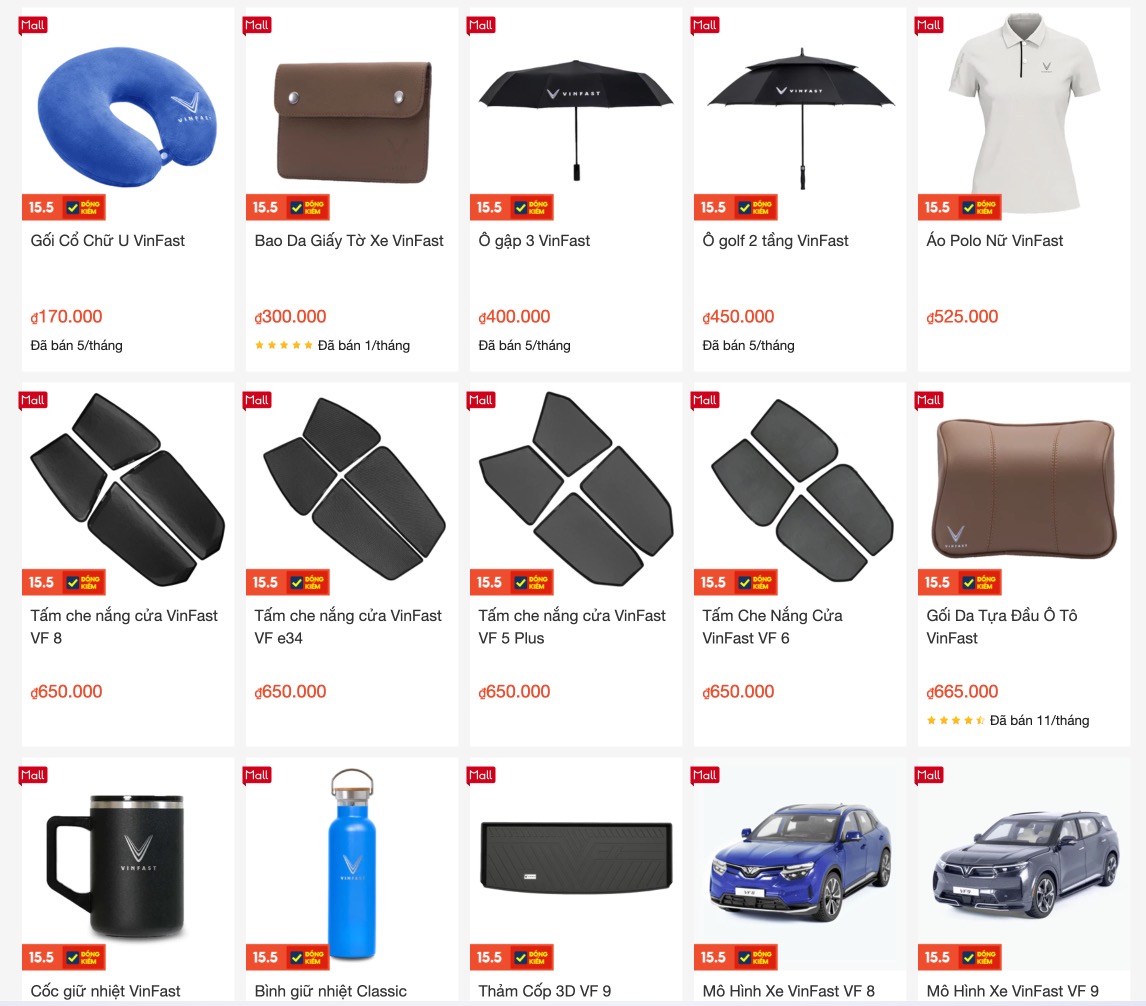 Gian hàng Shopee của VinFast có gì: Xe máy điện bán trăm chiếc, mới có thêm voucher mua sớm VF3- Ảnh 5.