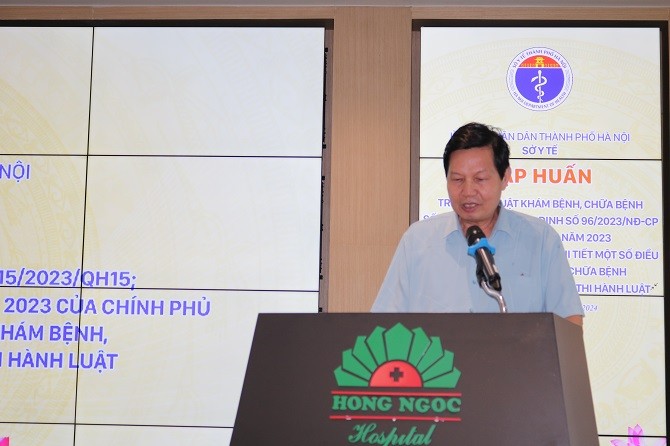 TS Trần Văn Chung, Phó Giám đốc Sở Y tế Hà Nội