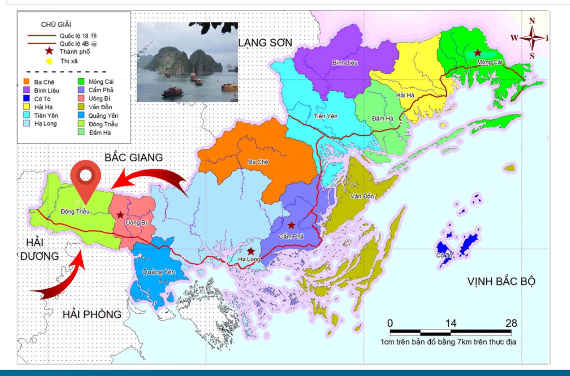 Diện mạo thị xã nằm ở giao điểm tam giác kinh tế Hà Nội - Hải Phòng - Quảng Ninh, có thể đưa tỉnh giáp biên giới trở thành tỉnh có nhiều thành phố nhất- Ảnh 13.