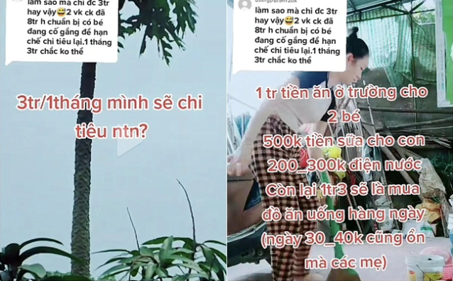 Lại thêm một bà mẹ  chỉ tiêu 3 triệu/tháng dù nuôi 2 con nhỏ, nhìn bảng chi tiêu mà không dám tin vào mắt- Ảnh 2.