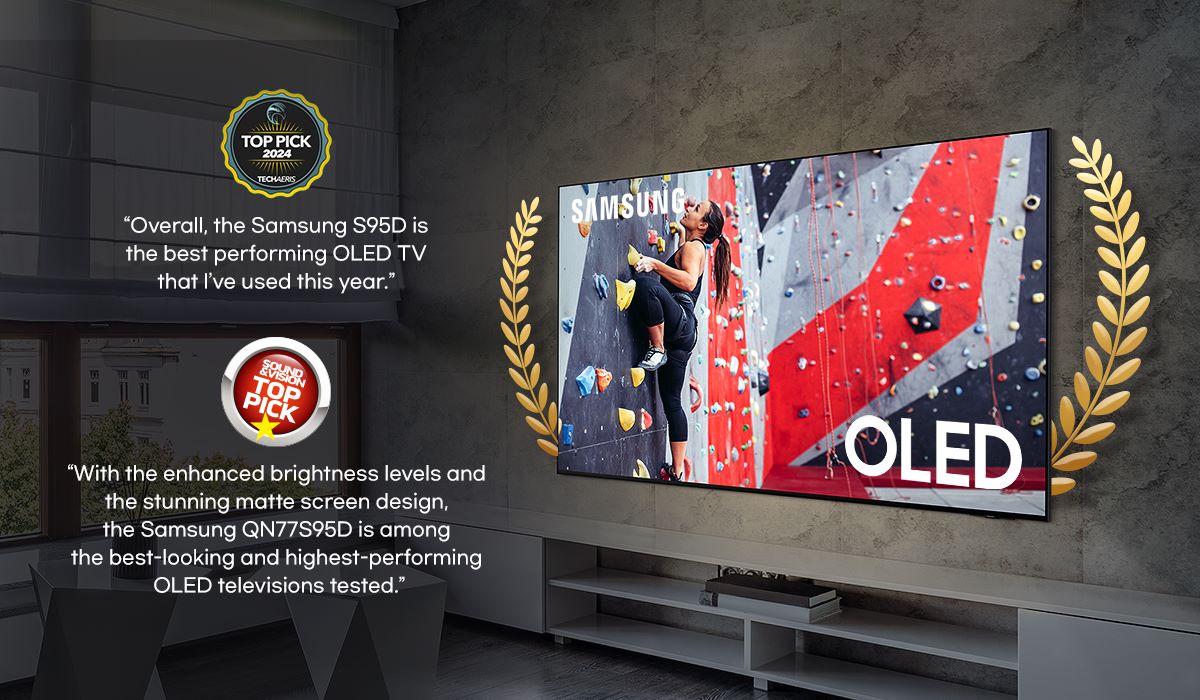 Samsung đưa TV OLED lên tầm cao mới với những nâng cấp công nghệ