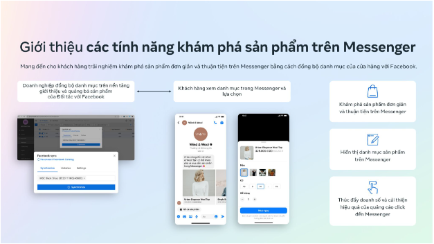 Nâng tầm trải nghiệm khám phá sản phẩm trên nền tảng Messenger- Ảnh 1.