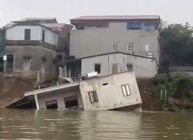 Bắc Ninh lên kế hoạch di dân vùng sạt lở đê sông Cầu