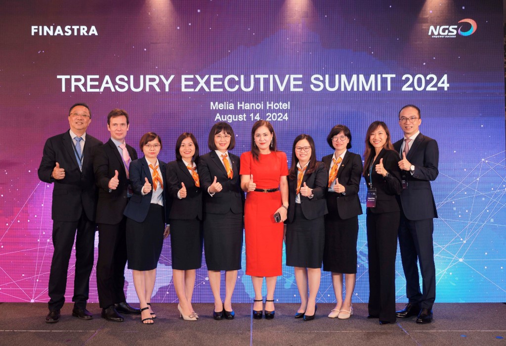 Đại diện của LPBank và Finastra tham dự sự kiện Treasury Executive Summit 2024