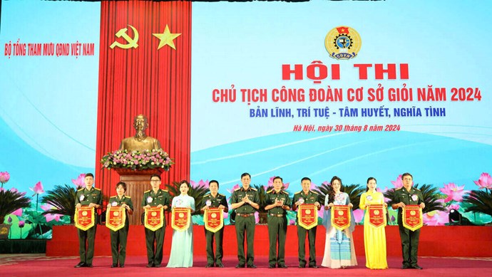 Hội thi Chủ tịch Công đoàn cơ sở giỏi Bộ Tổng Tham mưu