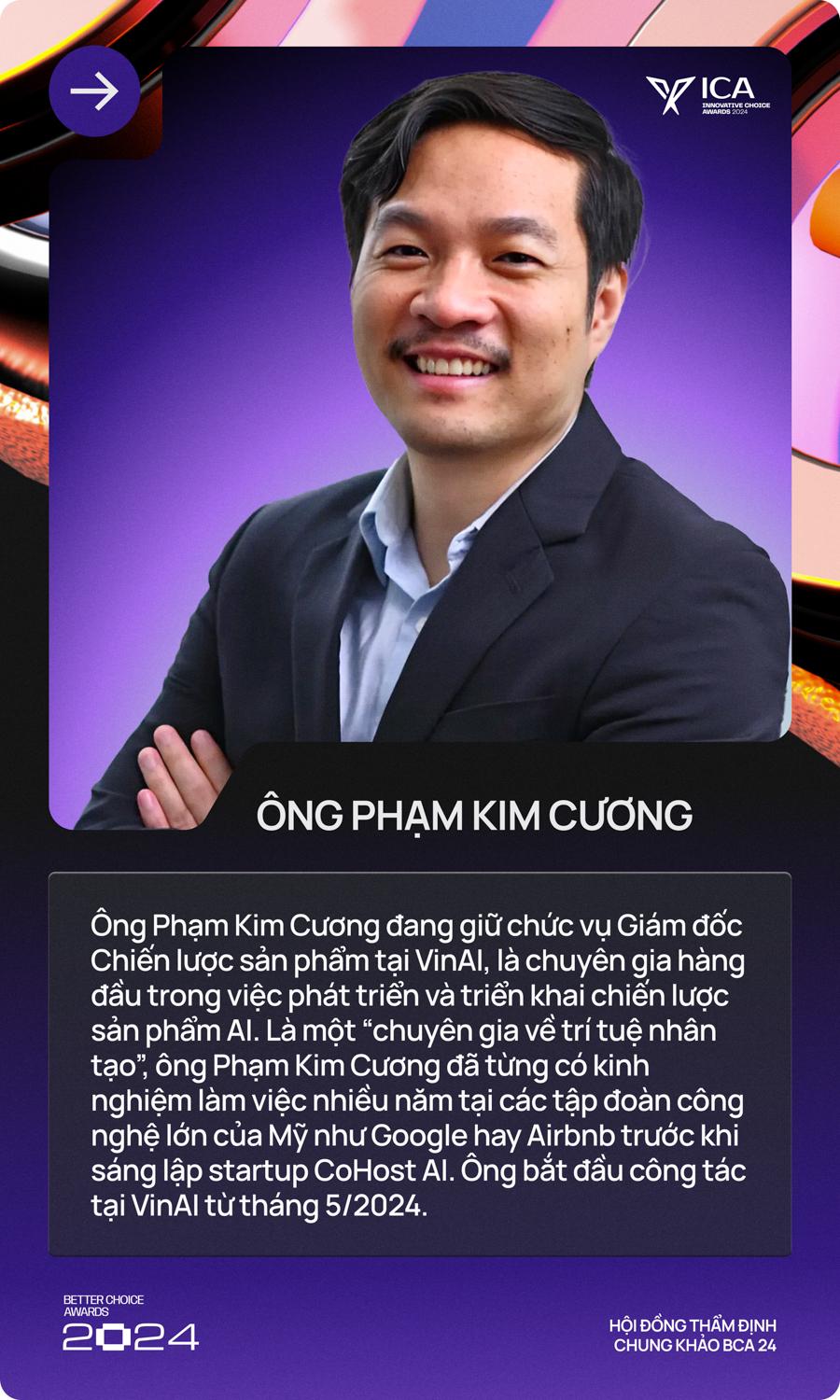 26 thành viên Hội đồng Better Choice Awards 2024: Từ nhà khoa học trong top thế giới đến Tổng Giám đốc Qualcomm, Giám đốc chiến lược VinAI, …- Ảnh 7.