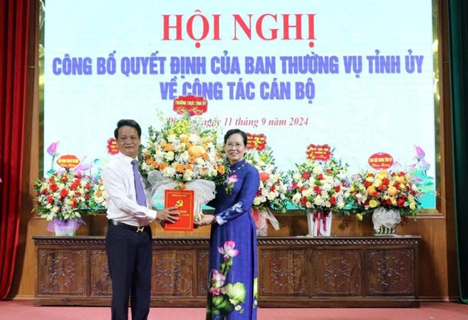 Hà Nam điều động, bổ nhiệm cán bộ chủ chốt