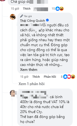 Bị CĐM tràn vào MXH nói điều khiếm nhã, công kích, NTK Thái Công ôn tồn: Sự thiếu hiểu biết và những khó khăn có thể dẫn đến những hành vi như vậy!- Ảnh 3.