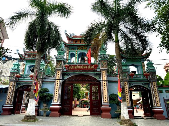 Linh thiêng đền Mẫu Đồng Đăng nơi biên cương xứ Lạng