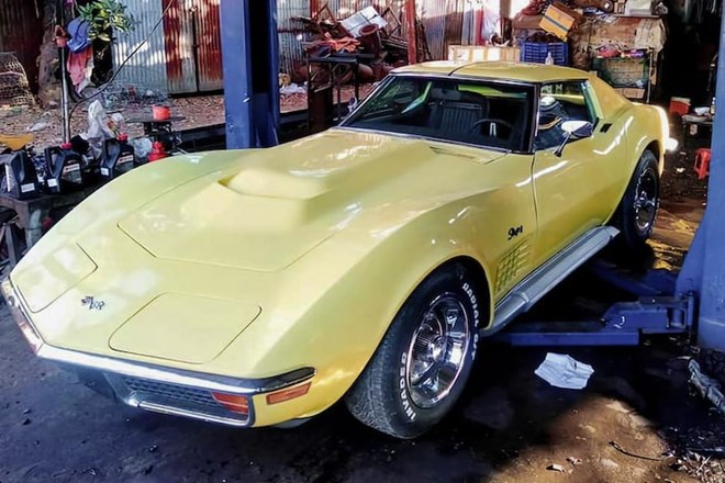 Chi tiết Chevrolet Corvette C3 chỉ có 2 xe tại Việt Nam