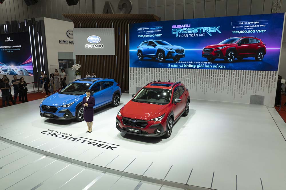 Lễ ra mắt Subaru Crosstrek tại Vietnam Motor Show 2024. Ảnh: Nguyễn Yên