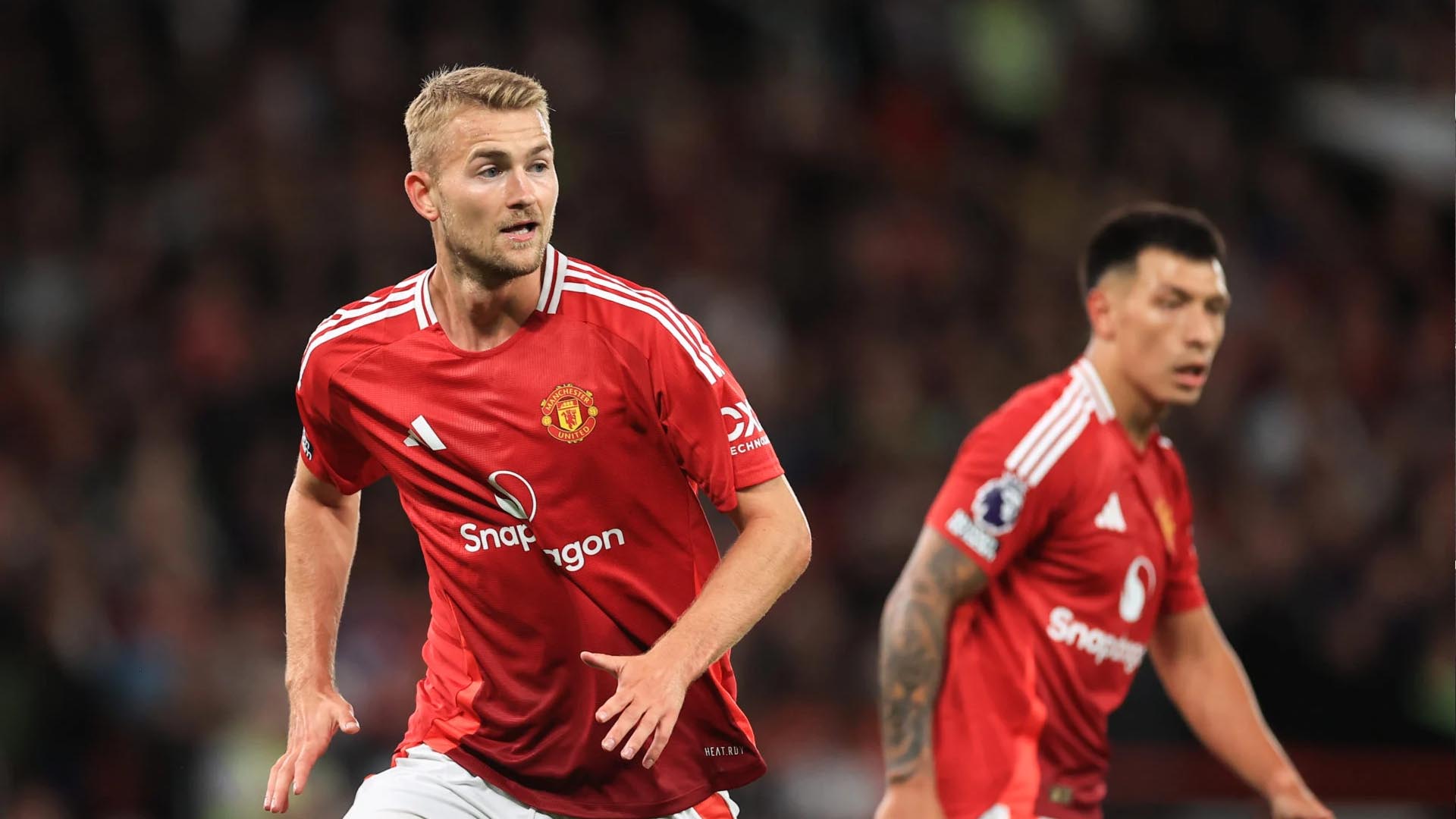 De Ligt và Martinez đang là cặp bài trùng. Ảnh: Manchester United