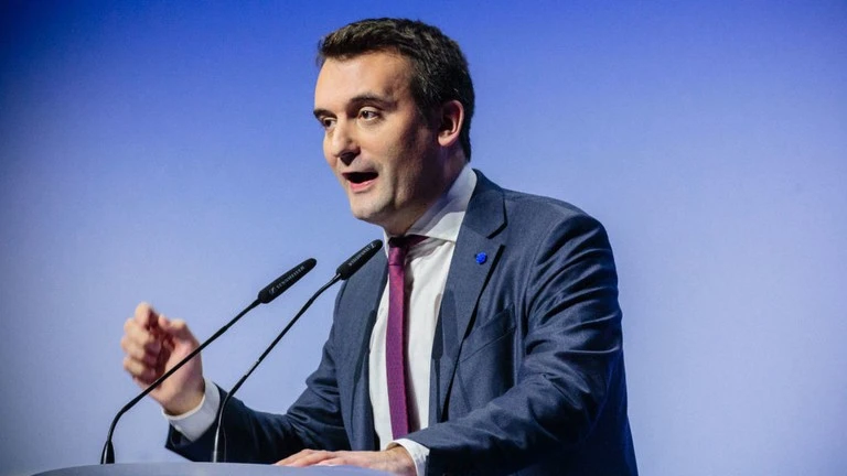 Lãnh đạo đảng Patriots của Pháp, Florian Philippot.