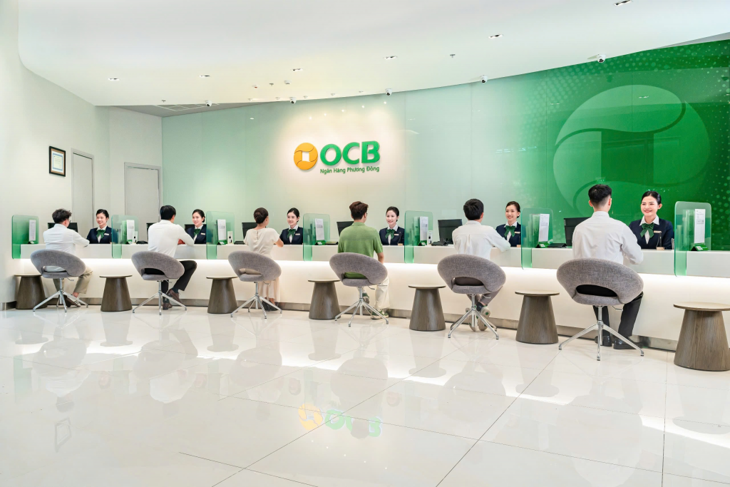 OCB đã nhận được sự yêu thích và tin dùng của đông đảo khách hàng