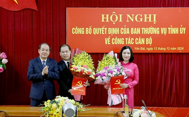 Điều động, bổ nhiệm nhân sự mới Yên Bái, Nghệ An, Quảng Ninh