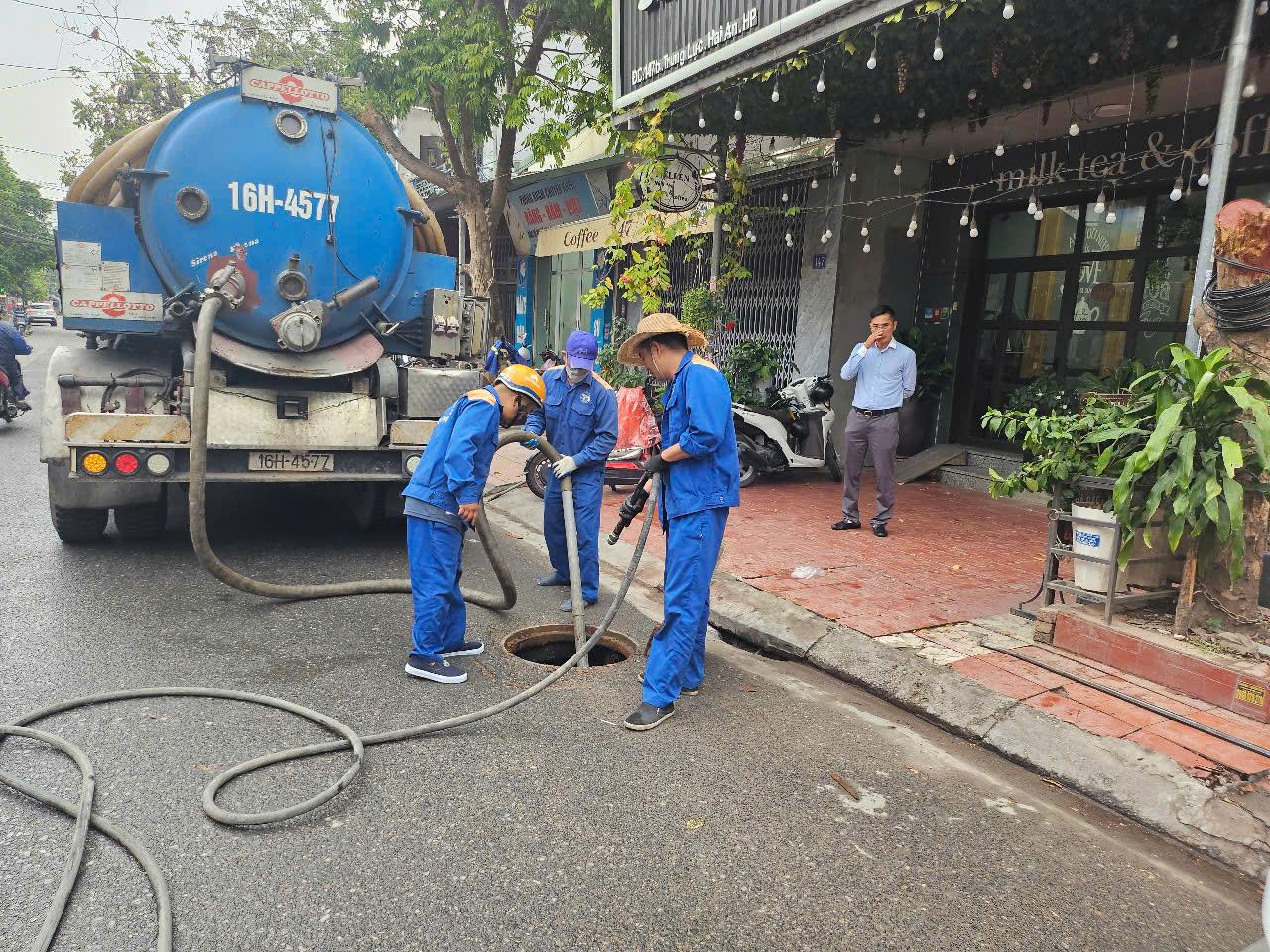 cong ty tnhh mtv thoat nuoc hai phong dam bao tieu thoat nuoc dip tet hinh 1