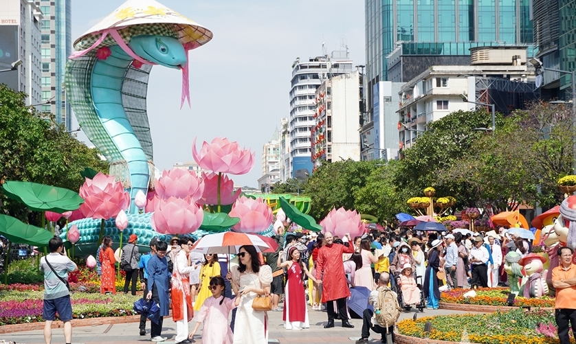 tphcm ha noi quang ninh dung top dau luong khach du lich trong dip tet nguyen dan 2025 hinh 1