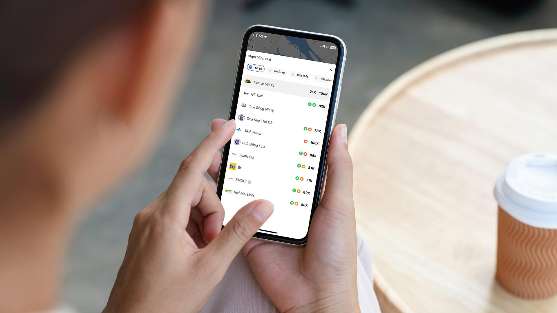 pvcombank ra mat tinh nang dat taxi tren ung dung pvconnect hinh 2