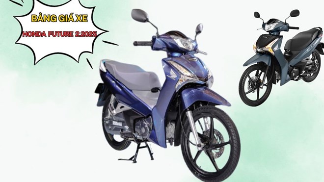 Giá xe Honda Future tháng 2.2025 giảm kịch sàn