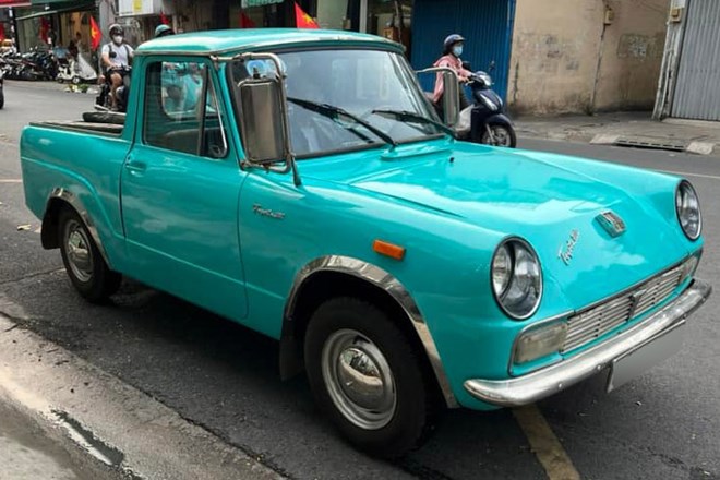 Xe hiếm Toyota Publica bản bán tải xuất hiện ở TPHCM