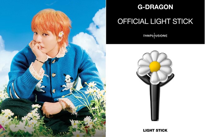 G-Dragon gây bão mạng khi ra mắt lightstick riêng