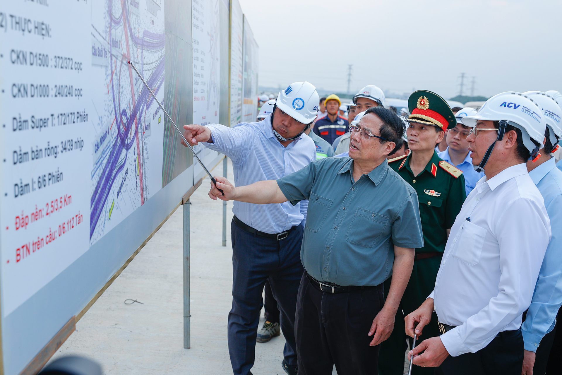 thu tuong pham minh chinh neu khong bao dam tien do san bay long thanh thi thay nguoi hinh 1
