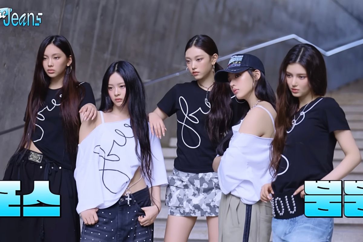 5 thành viên NewJeans tuyên bố chấm dứt hợp đồng với ADOR từ cuối tháng 11.2024. Ảnh: cắt video NewJeans