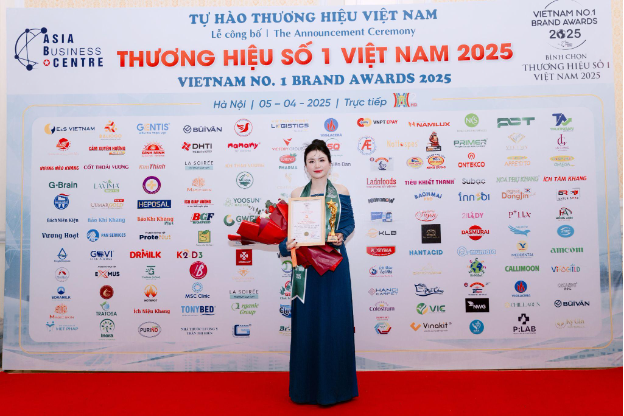 Tập đoàn Baliogo vinh dự nhận giải thưởng Sản phẩm - Dịch vụ tốt nhất vì người tiêu dùng 2025 - Ảnh 1.