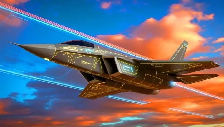 Minh họa về quá trình phát triển máy bay chiến đấu thế hệ tiếp theo của Trung Quốc bằng AI. (Ảnh: Sustainability)