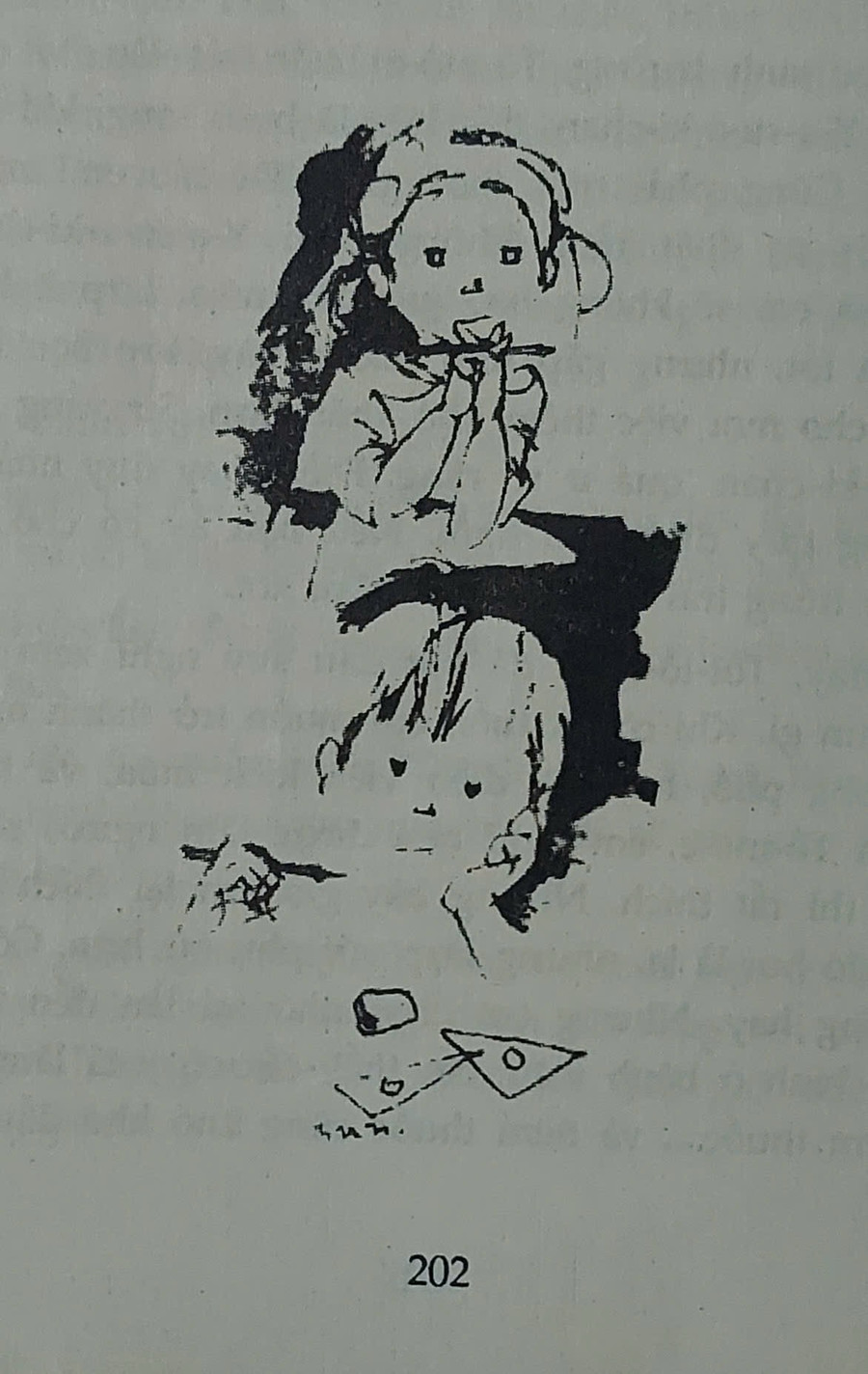 Những minh họa đáng yêu trong cuốn truyện 'Totto-chan: Cô bé bên cửa sổ' (1989). Ảnh: Anh Sơn. cam-thu-van-hoc-khi-nguoi-lon-dung-cam-thay-doi-vi-con-tre-5.jpg