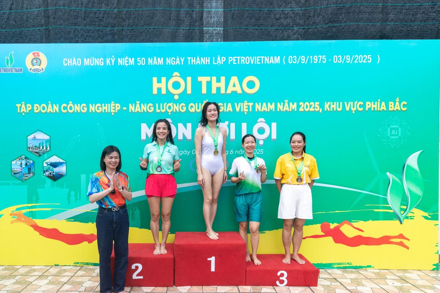 Đoàn thể thao PV Power đạt nhiều giải cao tại Hội thao Petrovietnam khu vực phía Bắc 2025