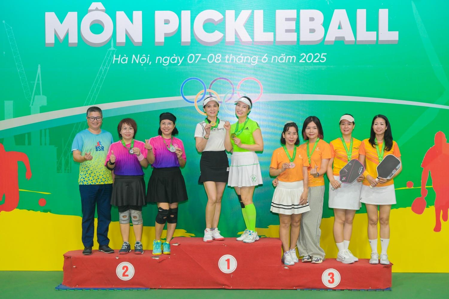 Đoàn thể thao PV Power đạt nhiều giải cao tại Hội thao Petrovietnam khu vực phía Bắc 2025