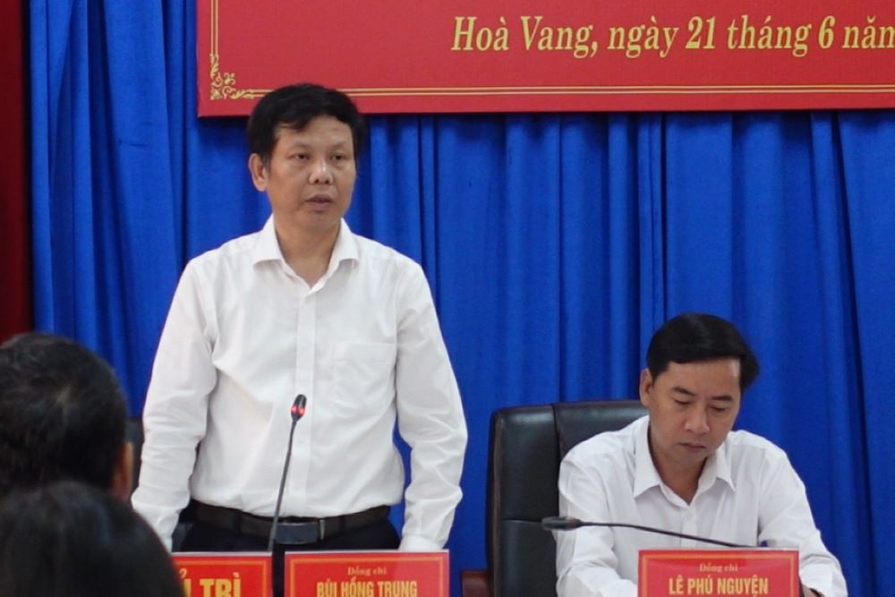 Hoạt động cũng được tổ chức song song tại 3 phường, xã của tỉnh Quảng Nam và điểm cầu chính tại thành phố Đà Nẵng và tỉnh Quảng Nam. Ảnh: Trần Thi