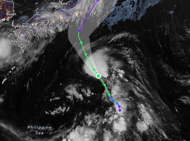 Ngay sau bão số 2 Sepat, áp thấp mới sẽ xuất hiện gần Biển Đông