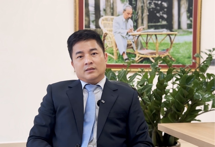 PGS. TS Trần Quang Diệu - Giám đốc Trung tâm Công nghệ và Chuyển đổi số - Học viện Chính trị Quốc gia Hồ Chí Minh. Ảnh: T.T