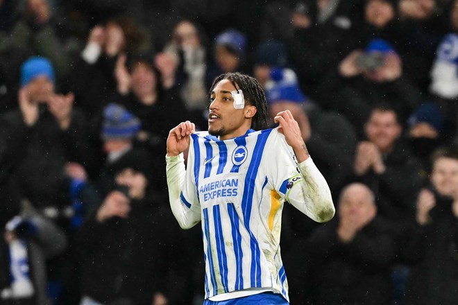 Joao Pedro mới gia nhập Chelsea từ Brighton. Ảnh: AFP