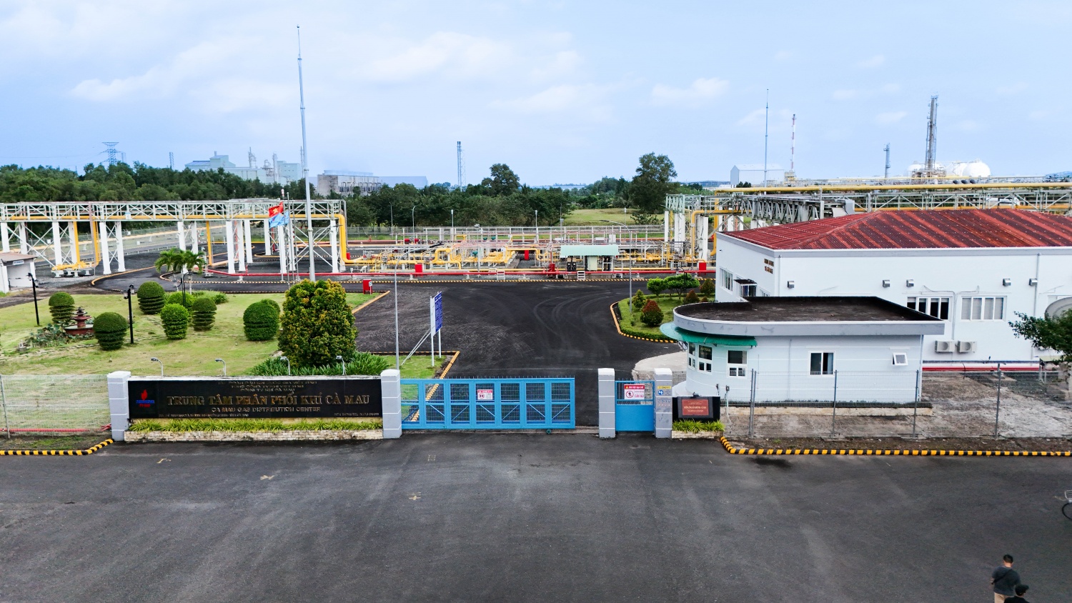 [Chùm ảnh] Cụm Khí   Điện - Đạm Cà Mau: Biểu tượng công nghiệp năng lượng Việt Nam