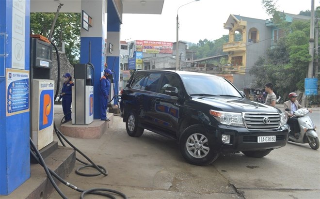 Một cửa hàng xăng dầu thuộc Công ty Xăng dầu Cao Bằng. Ảnh: Quốc Sơn