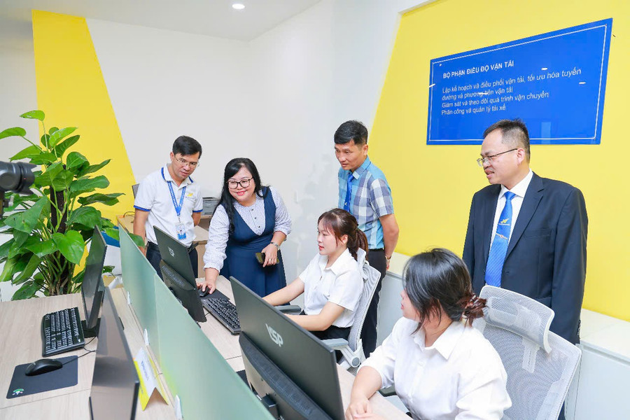 Phòng thực hành Logistics và Quản lý chuỗi cung ứng dành cho sinh viên với tổng kinh phí đầu tư 700 triệu đồng.