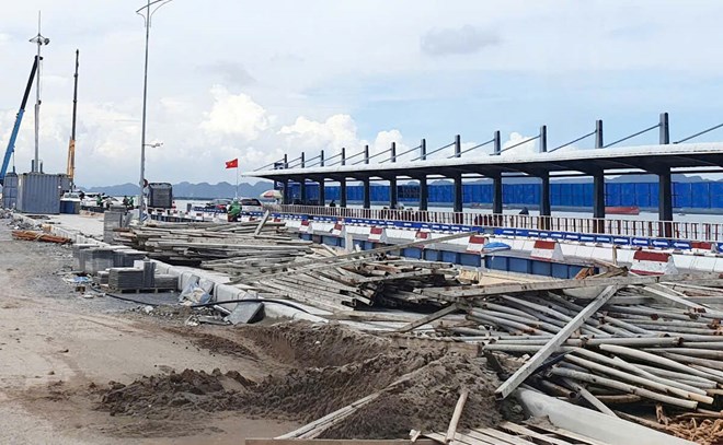 Tiến độ dự án cải tạo, mở rộng bến phà kết nối Hải Phòng với khu du lịch Cát Bà