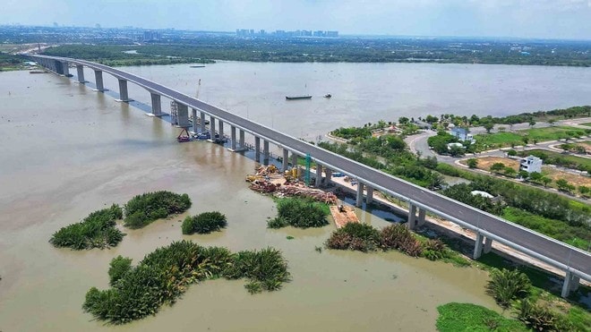 Cầu Nhơn Trạch chuẩn bị được thông xe trong tháng tới (Ảnh minh họa)