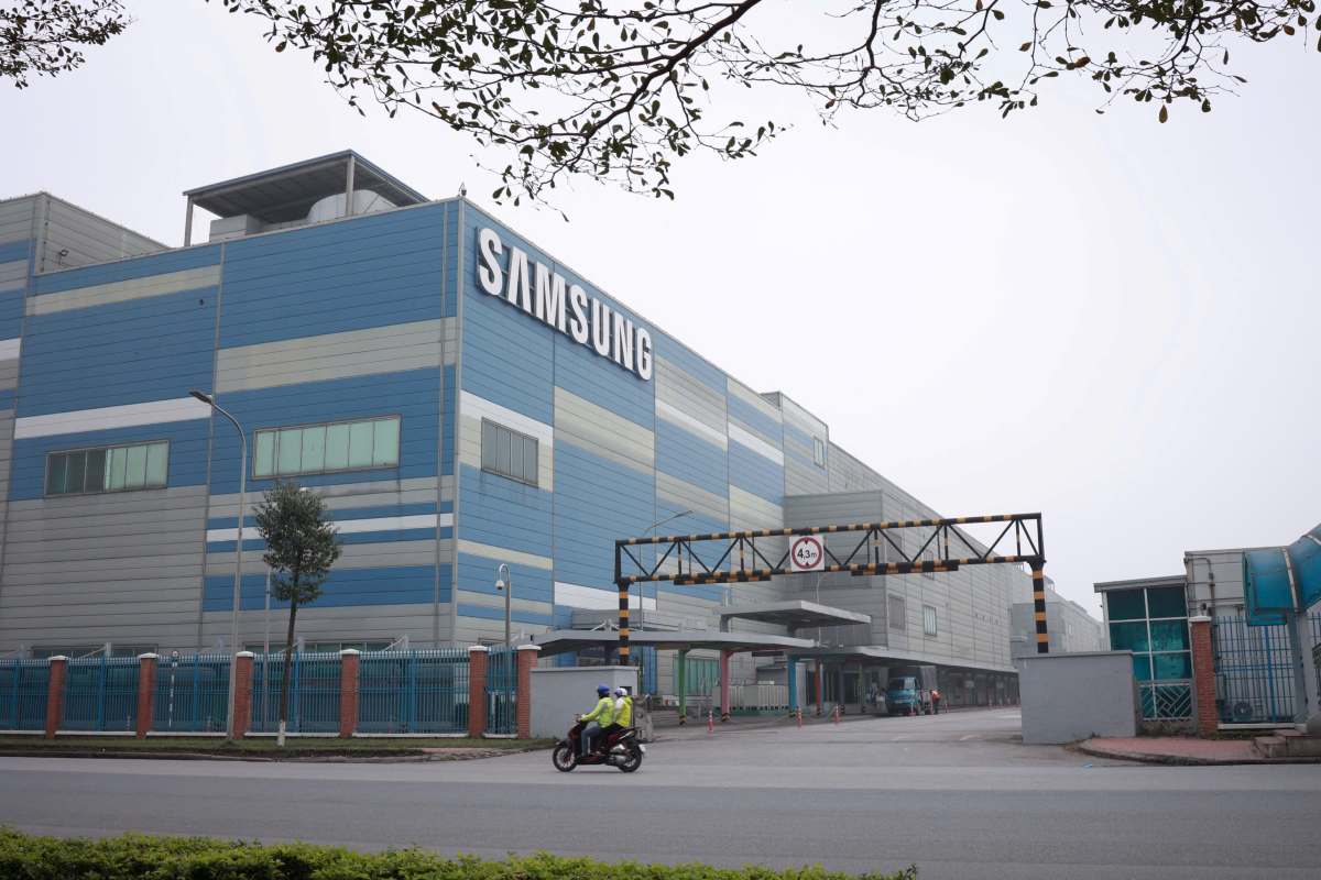 Nhà máy Samsung Bắc Ninh. Ảnh: Hải Nguyễn