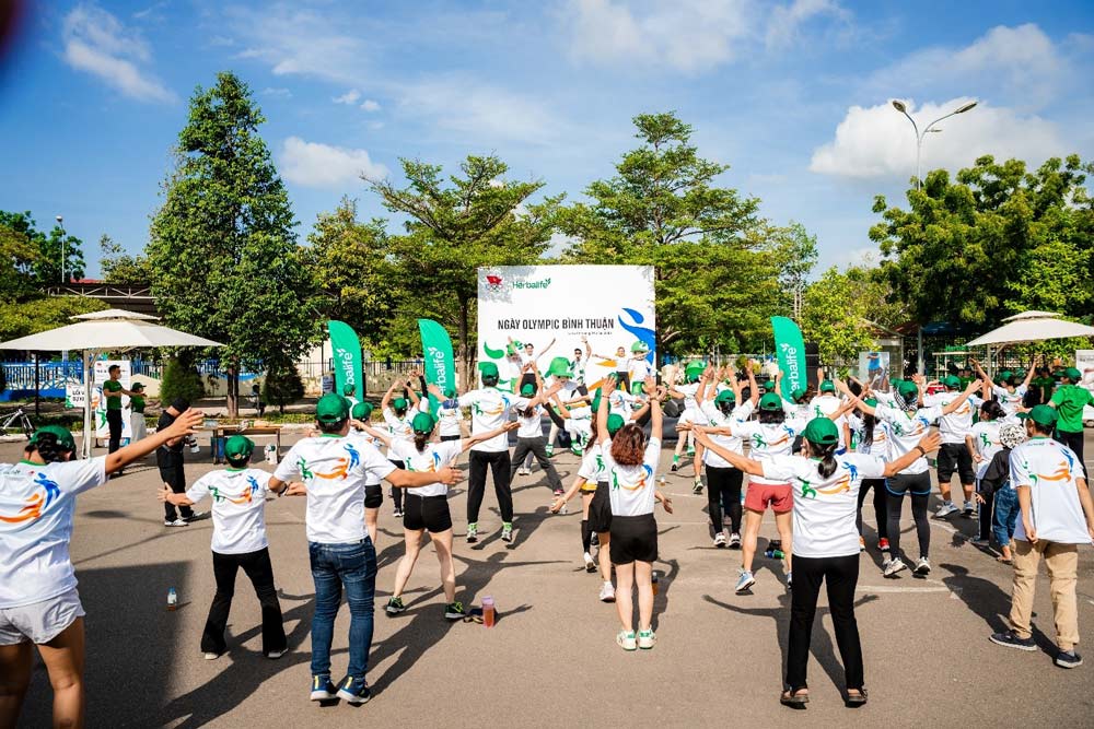 Herbalife Việt Nam tự hào đồng hành, mang đến thông điệp về sức khỏe, dinh dưỡng và tinh thần thể thao cao đẹp đến với mọi người.