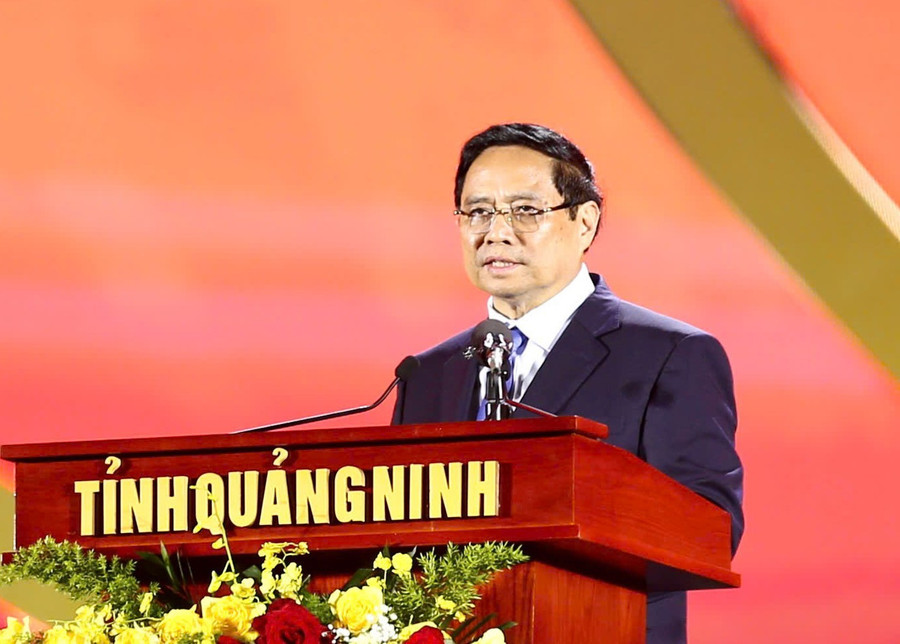 Thủ tướng Phạm Minh Chính phát biểu tại sự kiện. anh-1.jpg