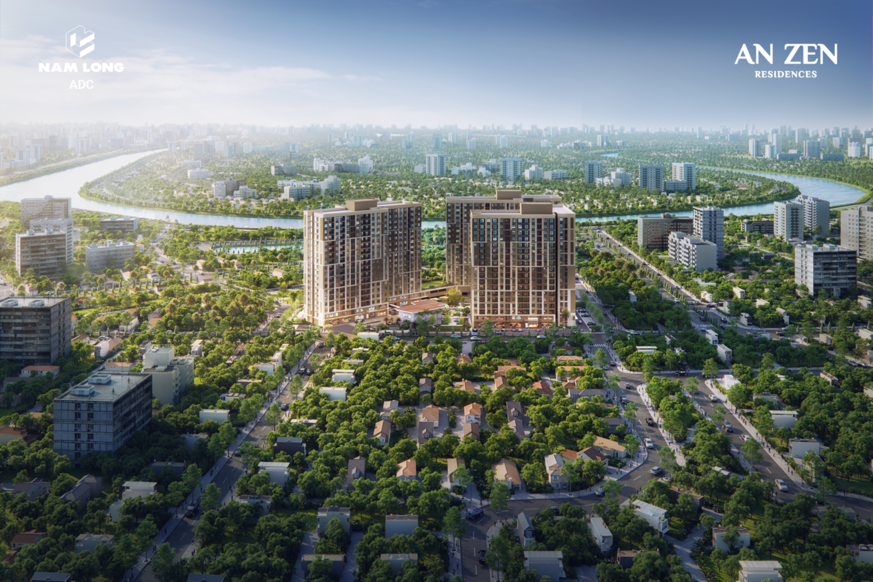 An Zen Residences nằm tại khu d&acirc;n cư hiện hữu chỉ c&aacute;ch trung t&acirc;m th&agrave;nh phố 5km v&agrave; nằm ở trung điểm c&aacute;c khu c&ocirc;ng nghiệp lớn nhất Hải Ph&ograve;ng.