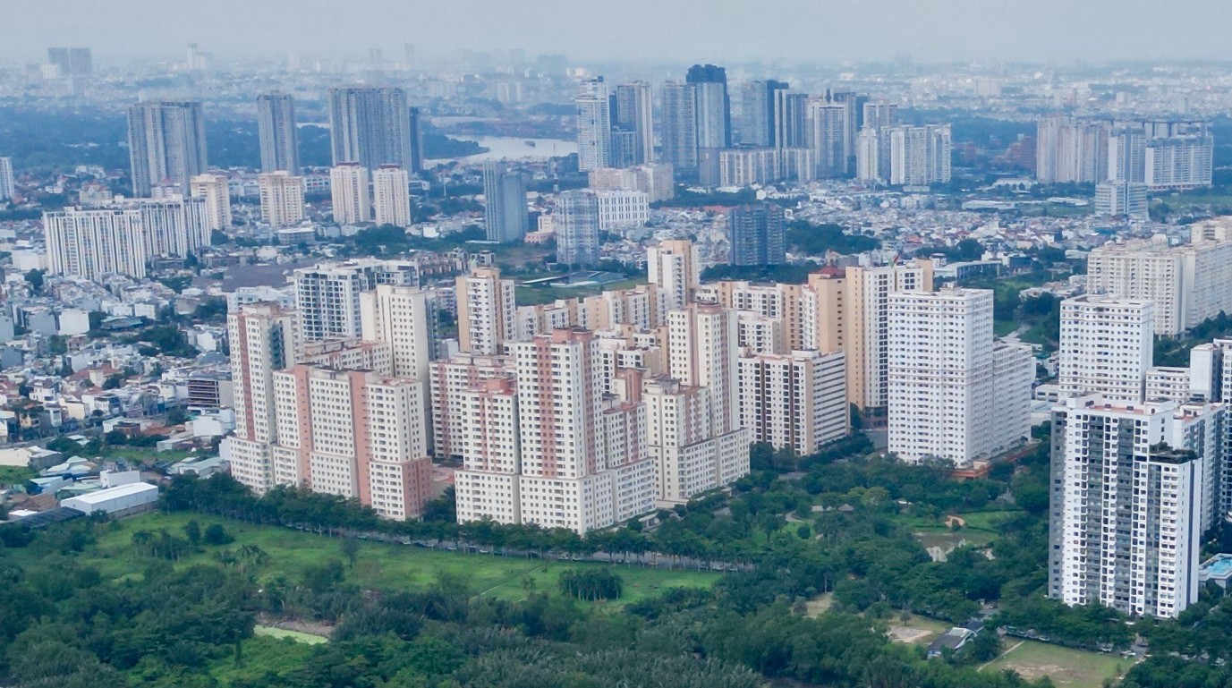 Việc đưa lượng lớn căn hộ tái định cư ra đấu giá góp phần bổ sung đáng kể nguồn cung bất động sản tại khu vực trung tâm TP. Hồ Chí Minh. Ảnh: Anh Hào