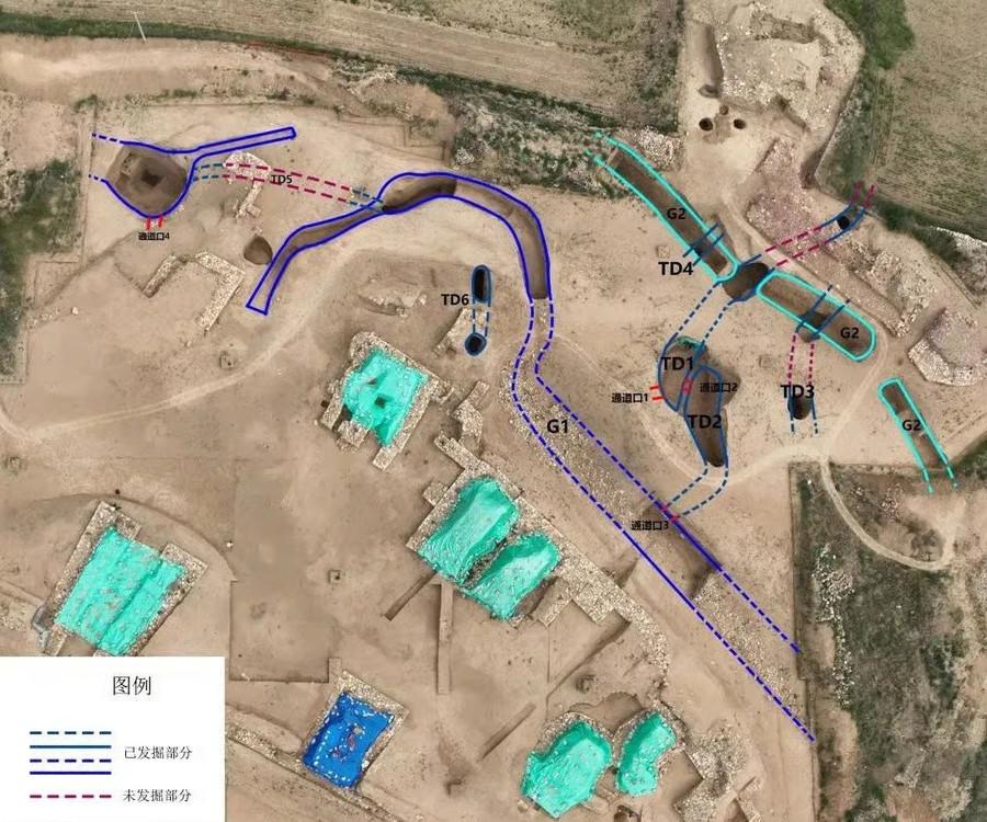 Các đường hầm tại Houchengzui chứng minh rằng thành phố được thiết kế theo nhiều cấp độ, mang lại khả năng quân sự bổ sung.