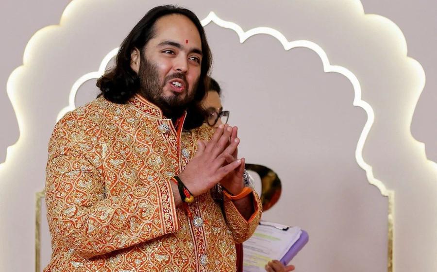 Anant Ambani, người điều hành trung tâm cứu hộ động vật đang bị điều tra. Ảnh: Francis Mascarenhas/Reuters