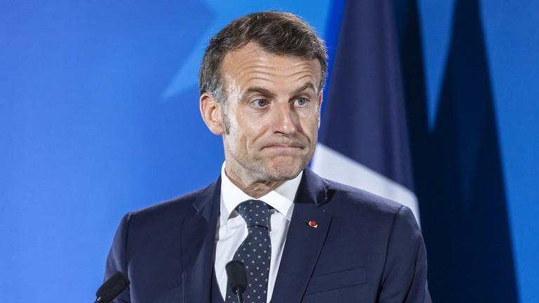 Tổng thống Pháp Emmanuel Macron.